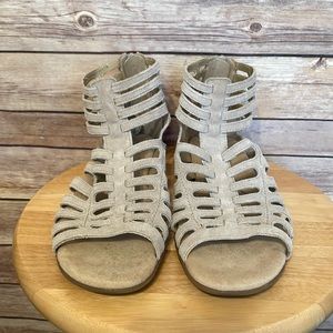 Aerosoles suede Chlear Sky gladiator sandals